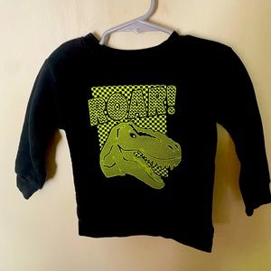 Toddlers size 2T dinosaur sweatshirt